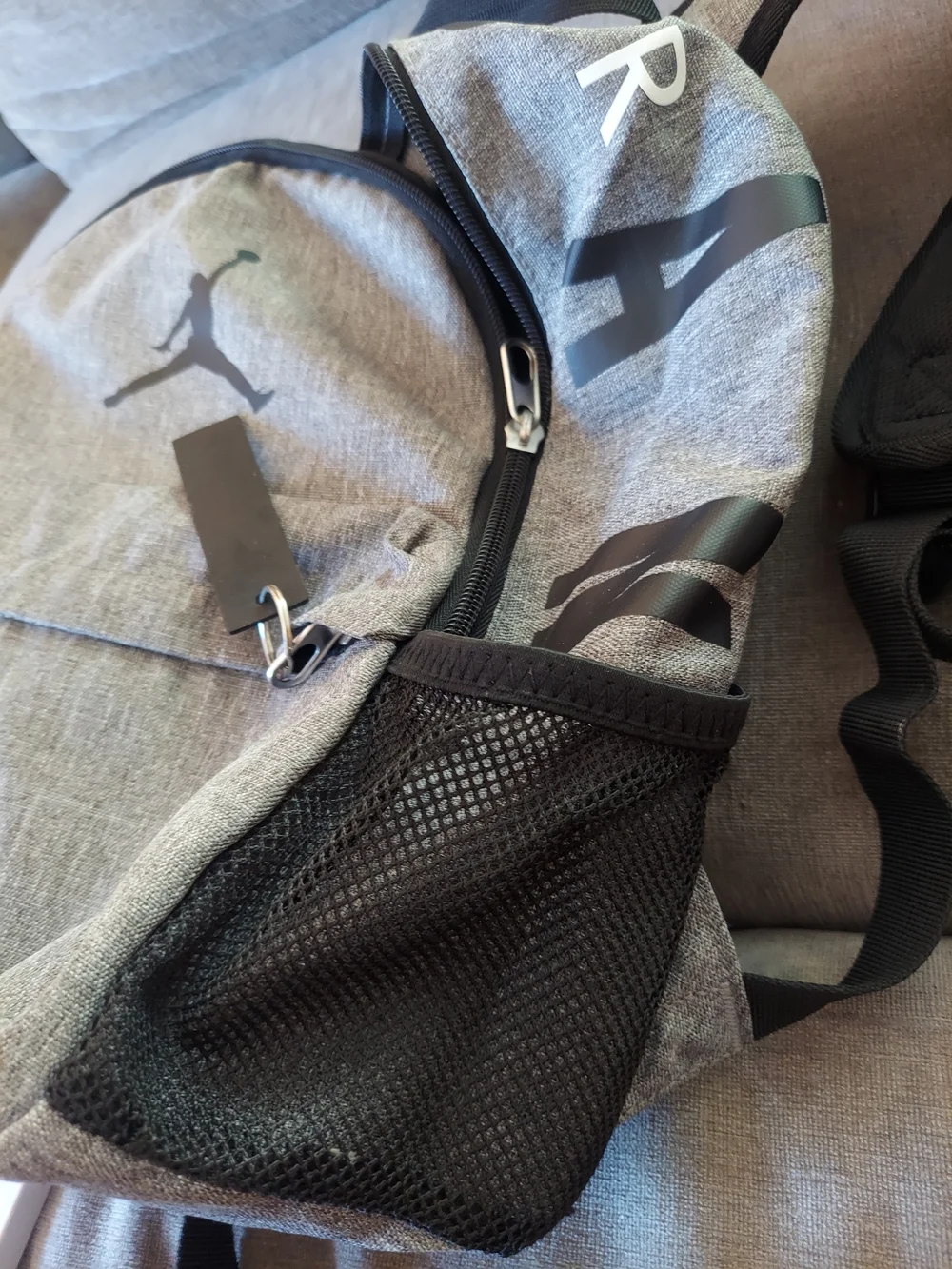 Jordan Grey Casual Backpack - Grey